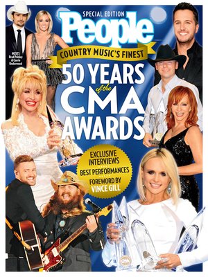 cover image of PEOPLE 50 Years of the CMA Awards